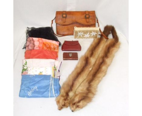 Ladies Vintage Scarves incl. London souvenir, St Michael, Australia, Valkenburg, Clifford Bond hand painted silk, Jacqmar flo