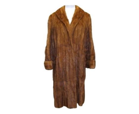 Ladies Vintage Mink Coat, labelled Eaton's of Canada, approx. size 14 