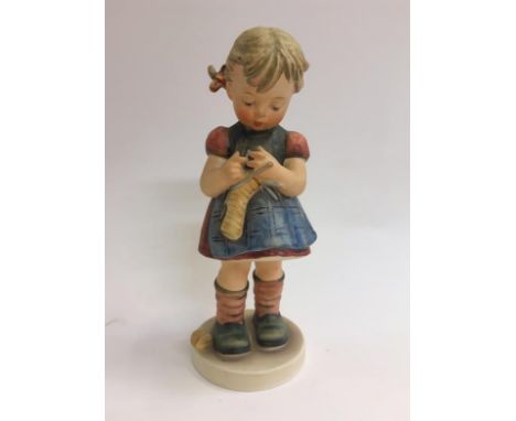 Large Hummel Figurine 'A Stitch In Time' 