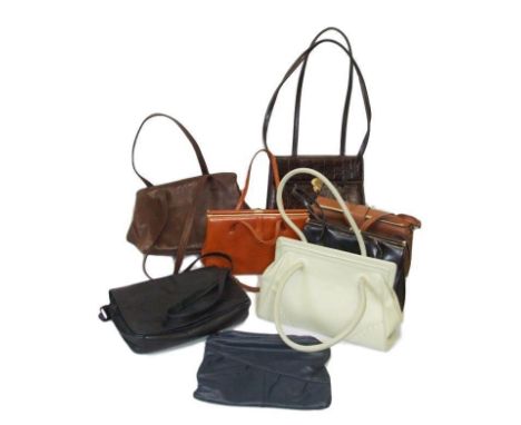 Vintage &amp; Other Handbags incl. Tasha, Ciccia, Gold Cross, Clarks, etc. 