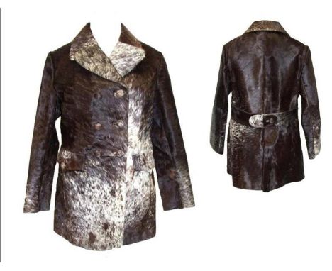 Ladies Vintage Pony Skin Jacket, approx. size 10/12 