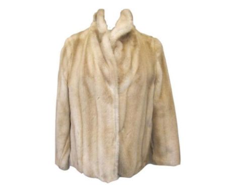Ladies Vintage St Michael Faux Fur Jacket size 40 