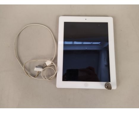 An Apple iPad, 16GB, 9.7" screen, Version 9.3.5.  This item is from a deceased's estate and the proceeds are being donated to