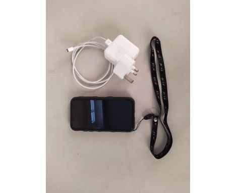 An Apple iPhone XR (IOS 14.4) with charger.  This item is from a deceased's estate and the proceeds are being donated to Canc