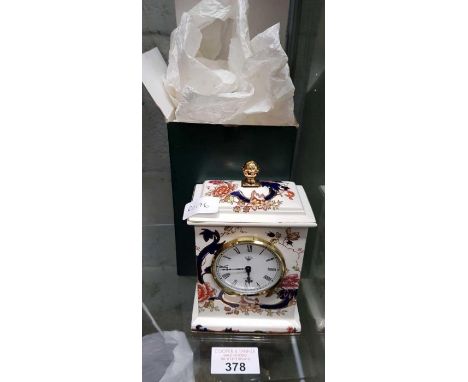Masons Mandalay mantle clock in box