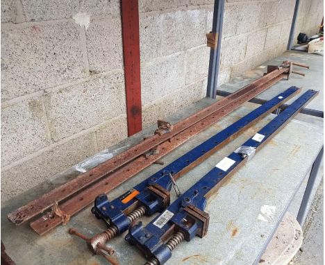 4 large sash clamps