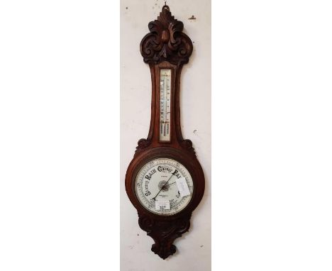 Oak cased barometer by Dickinson, New Bond Street ,Bath