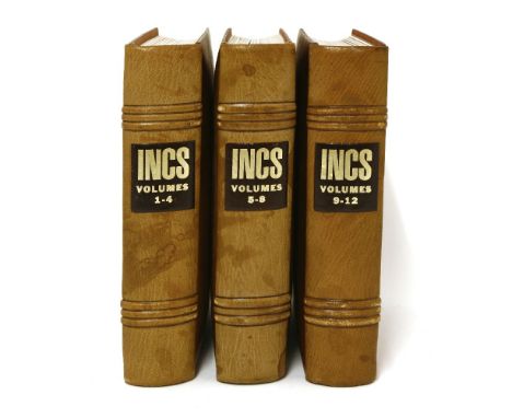 NETSUKE: JOURNAL OF THE INTERNATIONAL NETSUKE COLLECTORS SOCIETY. SPECIAL EDIT. (1997); 12 volumes, 1977-1985, bound in three