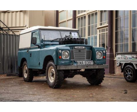 Registration No: KMA 839TChassis No: 90625966AMOT: September 2022Featured on the front cover of Classic Land Rover magazine (