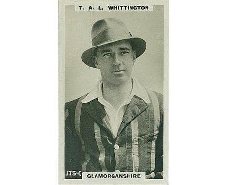 PHILLIPS, Cricketers (brown), Glamorgan (5), Cambridge University (2), The Army, Old Etonian & Herts, G to EX, 10