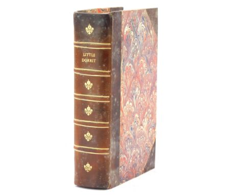 Dickens (Charles). Little Dorrit, Bradbury &amp; Evans Publishing 1857, hand written in pencil, first edition first issue, gi