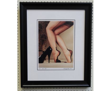 Chas Ray Krider born 1950 American Dita's Feet, colour print 35.5 x 28cm, signed in ink, 1/12 1998