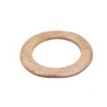 A CHINESE JADE RING, HUAN, NEOLITHIC PERIOD, 10,000 – 2,200 BC