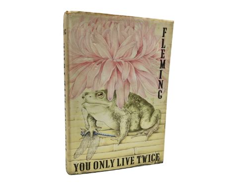 Fleming Ian: You Only Live Twice. 1964. First edition with dust-jacket.Condition Report:Reasonably good condition consistent 