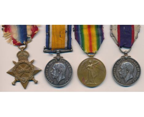 First World War – G. A. Fisher – First World War 1914-15 Star Trio &amp; Royal Fleet Reserve Medal group awarded to 222061 G.