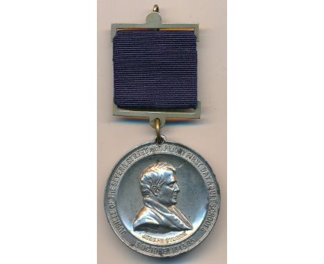 The Severn Street and Priory First Day Adult School - Birmingham, 1845 -1895 (13 October) Jubilee medal featuring Joseph Stur