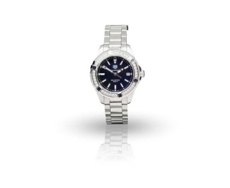 Aquaracer 300 meters model WAY131N, originally purchased 2015, stainless steel case, ETA quartz movement numbered 955412, rou