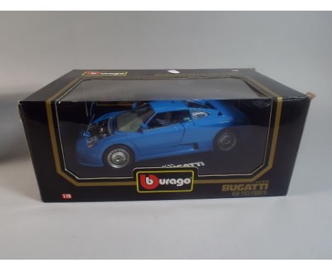 A Boxed Burago Bugatti EB110 (!991).