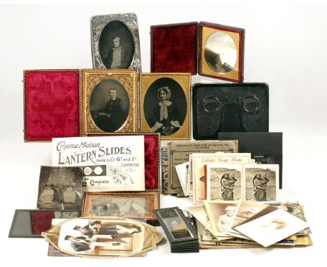 UPDATED: An Interesting Image Collection of Differing Photographic Techniques, inc Daguerreotype &amp; Tin Type. To include a