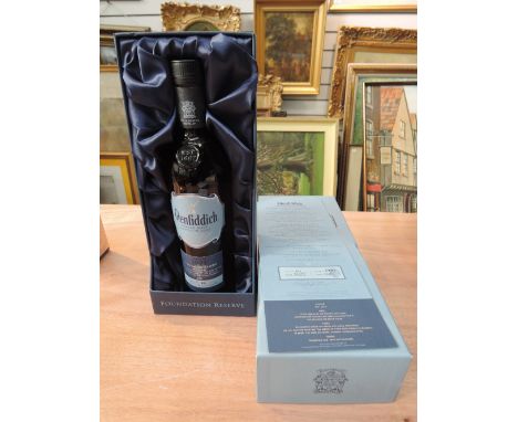 A Glenfiddick malt whisky Foundation Reserve 1993 in presentation box 70cl