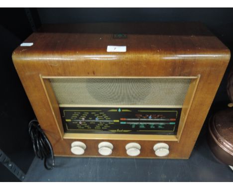 A vintage Bush radio