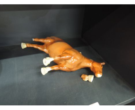 A Beswick study, Suffolk Punch, light chestnut (AF)