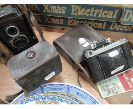 Two vintage cameras