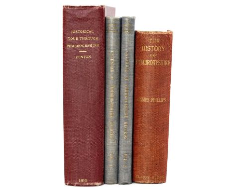 ANTIQUARIAN BOOKS RELATING TO PEMBROKESHIRE (1) Richard Fenton 'A Historical Tour Through Pembrokeshire' London, 1810 with fo