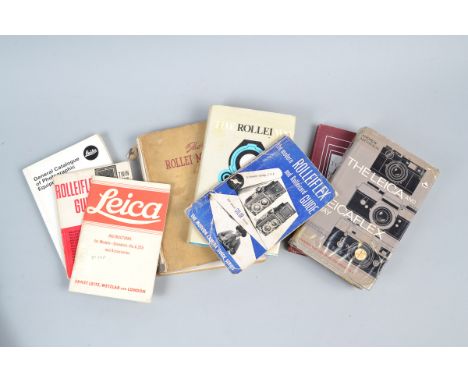 Leica and Rollei Books, comprising "The Leica and Leicaflex Way" (Matheson, 11th edition), "The Rollei Way" (Mannheim, 1st an