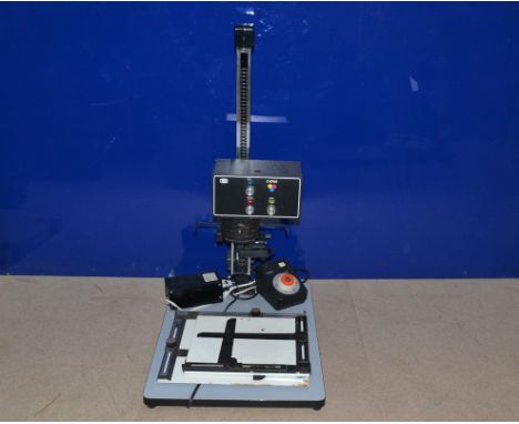 A Jobo C 6700 Color Enlarger, no lens present, unit G, untested, with timer, transformer and 10 x 12in easel and Jessops prin