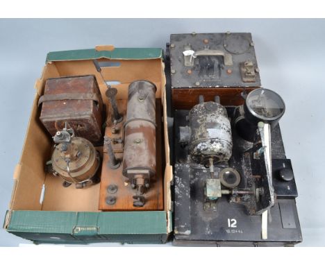 A Marconi High Speed Recorder and Other Items, made by Marconi's Wireless Telegraph Co Ltd, London, a General Radio, Cambridg