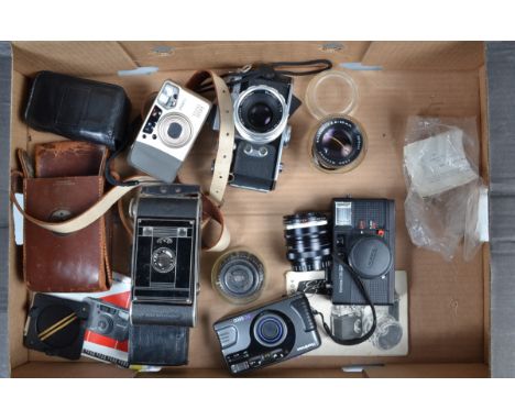 A Wirgin Edixa Standard SLR and Other Cameras, serial no 204917, with a Steinheil München Quinon 55mm f/1.9 manual lens, Enna