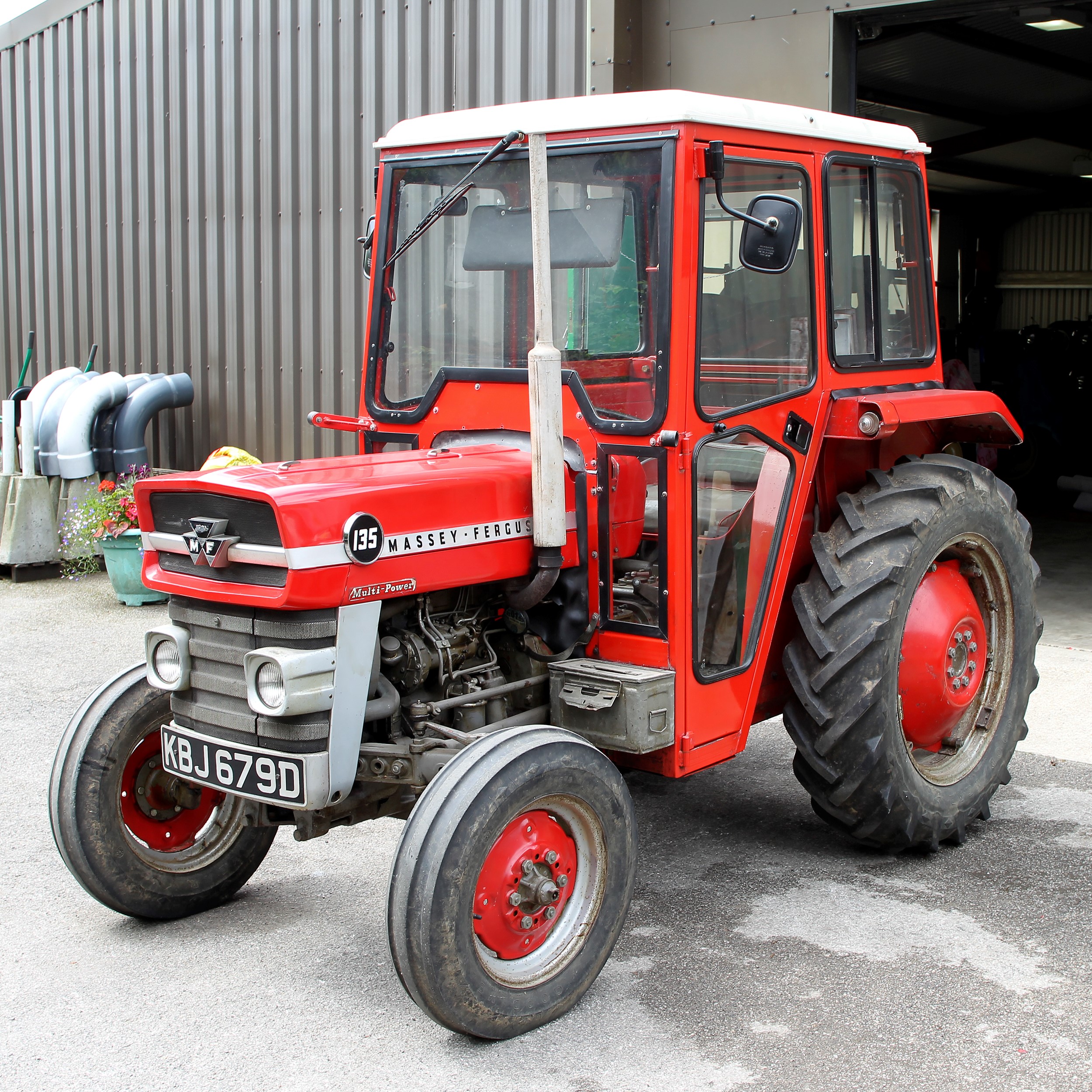 1966 MASSEY FERGUSON 135 Multi Power 3cylinder Diesel TRACTOR Reg