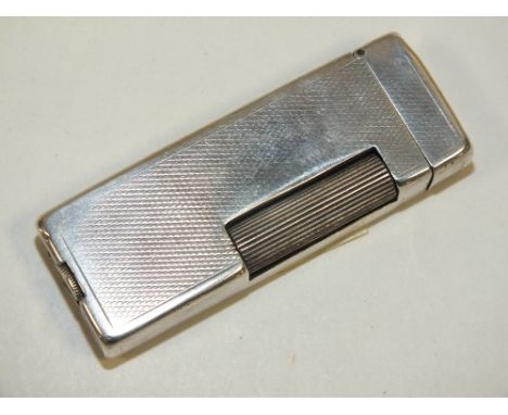 A SWISS 925 SILVER DUNHILL LIGHTER