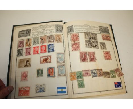 AN ALBUM OF VINTAGE STAMPS