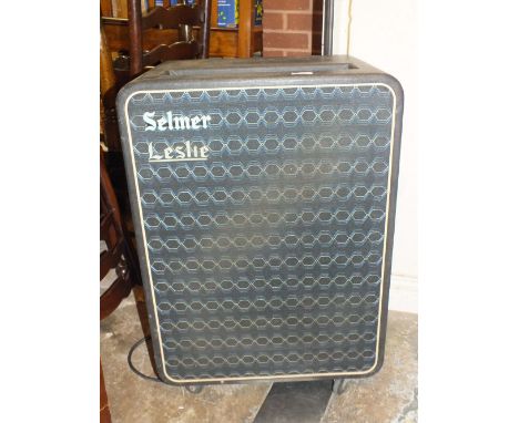 A LARGE VINTAGE SELMER LESLIE MODEL 16 SPEAKER  