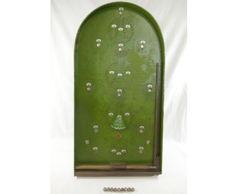 24 bone and ebony vintage dominoes and a green Corinthian bagatelle boardCONDITION REPORTS &amp; PAYMENT DETAILSIMPORTANT
* D