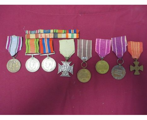 Small Selection of Polish Medals  including Medal for War 1918-1921 ... 2 x Polish Medal of the Army ... 1939/45 War medal ..