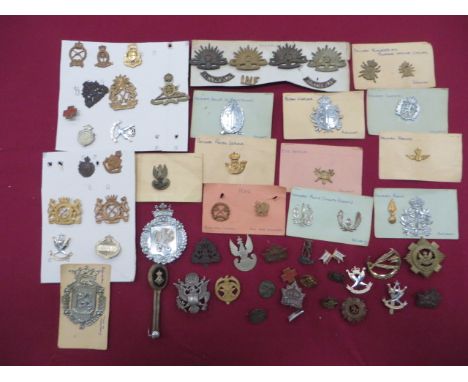 Selection of Foreign Badges  including bi-metal Polish Navy ... White metal Polish Forces ... KC bronzed Canada Forces ... Si
