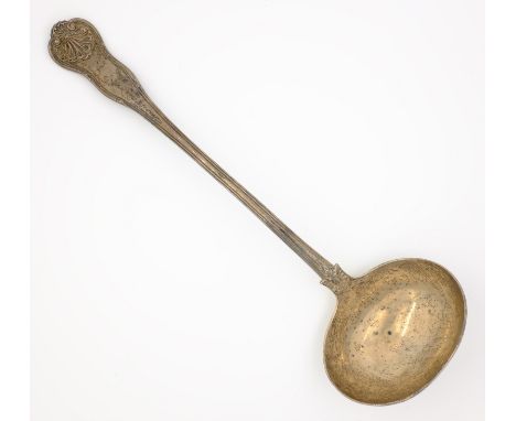 Victorian silver ladle fiddle, thread and shell pattern by John & Henry Lias London 1844 approx 9.8oz   Condition Report   Cl