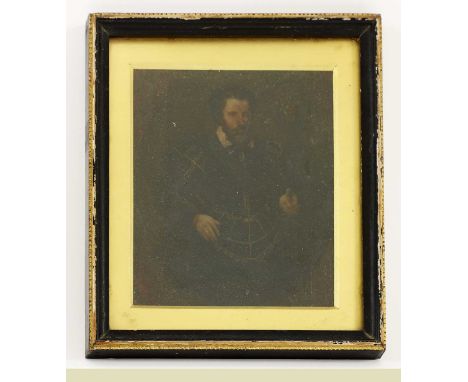 Scottish School (16th century)Portrait of Sir Duncan 'Black Duncan' Campbell of Glenorchy (1546-1631) with his coat-of-arms i