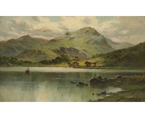 *Alfred de Breanski Jr (1877-1957) St Sunday Crag, the Lake Districtsigned 'A F de Breanski' l.r., inscribed with title verso