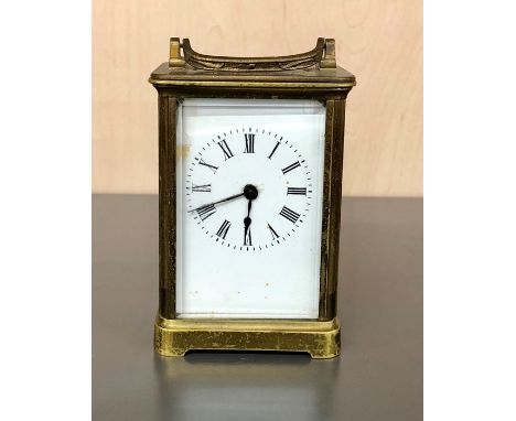 Vintage brass carriage clock