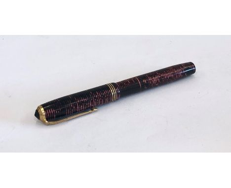 Vintage parker vacumatic 14ct gold nib missing screw end 