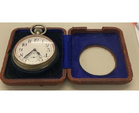 Pocket watch in case 