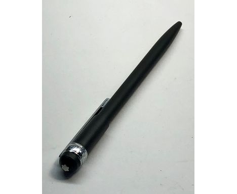 Montblanc Matt black slimline ballpoint pen