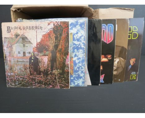 Vinyl - Approx 50 rock &amp; pop LPs to include Paul McCartney, Maddonna, The Doors, Thin Lizzy, Kate Bush, Black Sabbath, Ro