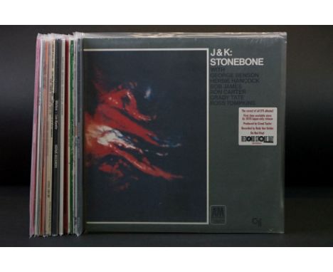 Vinyl - Jazz - 16 limited edition re-issue Jazz albums, to include: J&amp;K - Stonebone, David Axelrod - Song Of Innocence, S