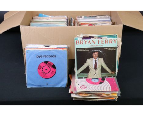 Vinyl - Over 200 Rock &amp; Pop 7" singles to include Bob Dylan, Aztec Camera, REM, Queen, The Animals, Elvis Presley, Billy 