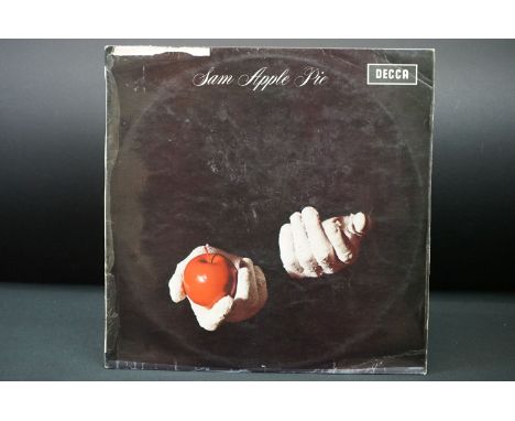 Vinyl - Sam Apple Pie self titled LP on Decca SKL R 5005 stereo, unboxed blue Decca label.  Sleeve Fair with laminate lift, c